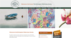 Desktop Screenshot of birminghamwatercoloursociety.co.uk